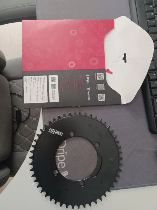 Plato Bici Pass Quest 50T Negro