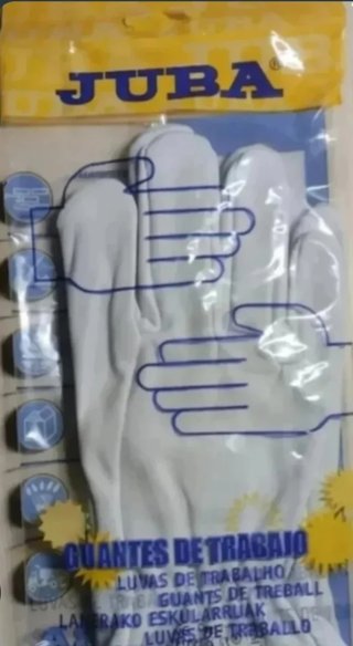 Guantes de trabajo JUBA blancos