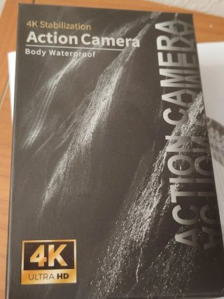 Action Cam 4K Dual-Camera Moto Casco NUOVA
