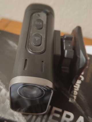 Action Cam 4K Dual-Camera Moto Casco NUOVA