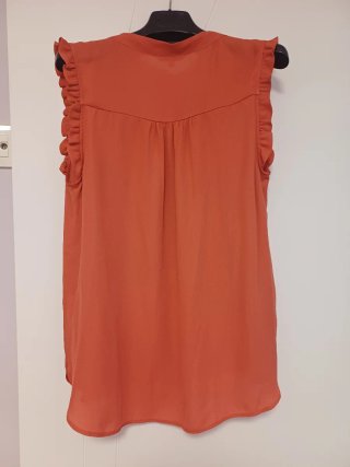 Blusa sin mangas t42 coral