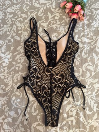 Hermoso Bañador Negro Talla XS Calidad Premium
