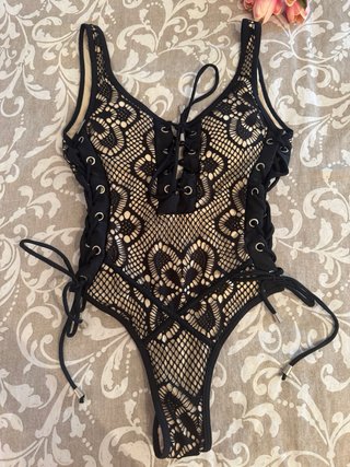 Hermoso Bañador Negro Talla XS Calidad Premium