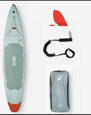 Tabla de surf con accesorios