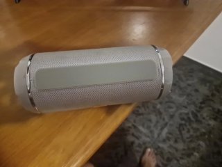 Altavoz T&G Beige y Plateado