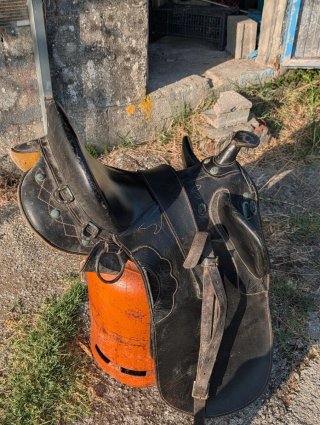 Silla de montar vaquera