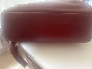 Bolso vintage de piel marrón