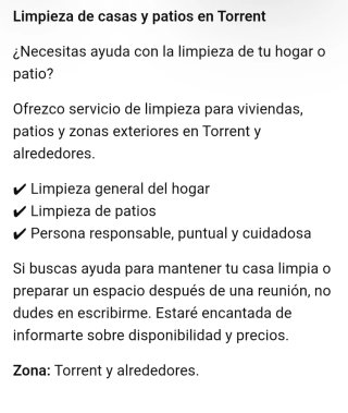 Limpieza