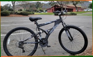 Bicicleta de Montaña Negra