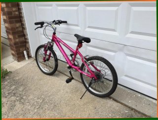 Bicicleta rosa Magna para niña