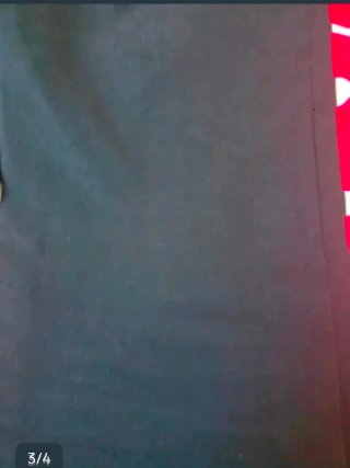 Pantalón negro ancho