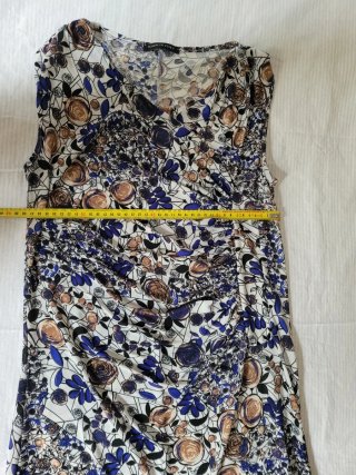 SVENDO OFFERTA Vestito estivo donna floreale fanta