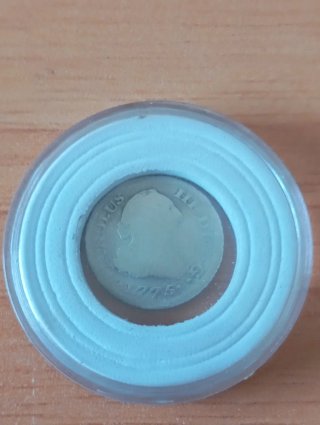 Moneda Plata España 1775 Encapsulada