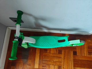 Patinete Bici Convertible 2 en 1 Verde Blanco