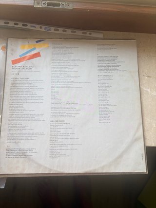 LP Claudio Baglioni Strada Facendo 1981