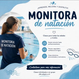 Monitor de natación particular