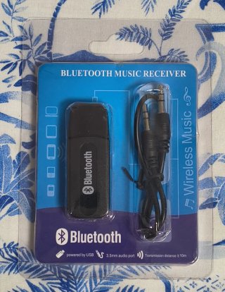 Receptor Música Bluetooth Negro NEGOCIABLE