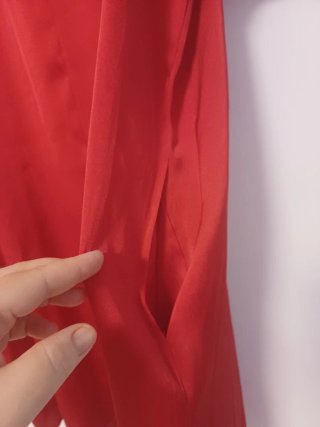 Vestido Mango T M/XL Rojo