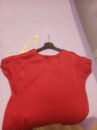 Vestido Mango T M/XL Rojo