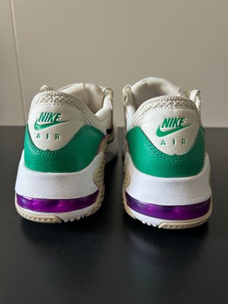 Nike Air Max Beige/Verde/Morado Talla 38.5