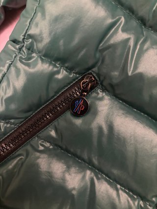 Piumino Moncler Donna Verde Taglia 0