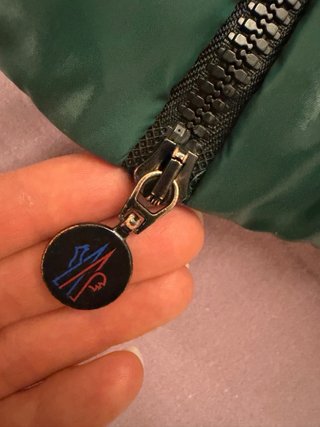 Piumino Moncler Donna Verde Taglia 0