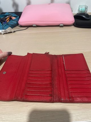 Cartera Lacoste Roja