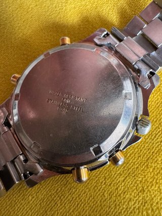 Reloj Lotus Cronógrafo Dorado y Plateado