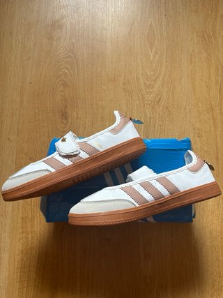 Adidas Samba Mary Jane Rosa Blanco