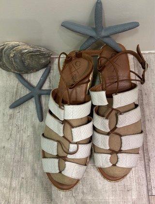 Cuñas POPA blancas T. 39
