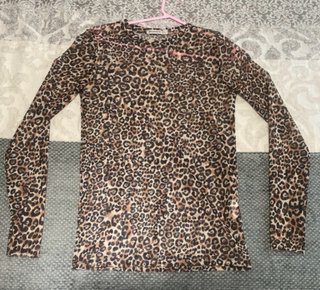 Camiseta Stradivarius transparente S