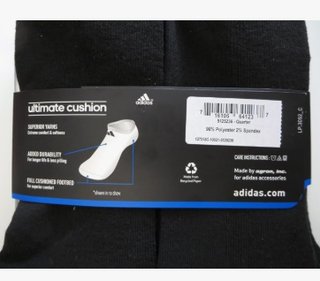 Calcetines Adidas Unisex Talla Única Negros