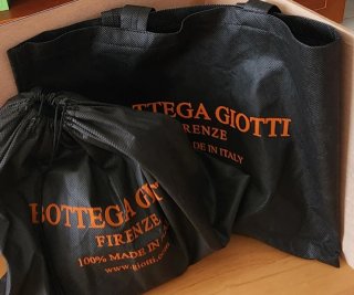 Bolso Bottega Giotti Piel Trenzada Verde