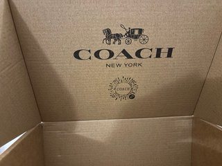 Borsa Coach Nera Nuova Mai Usata