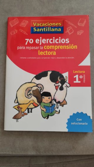 Cuaderno de comprensión lectora