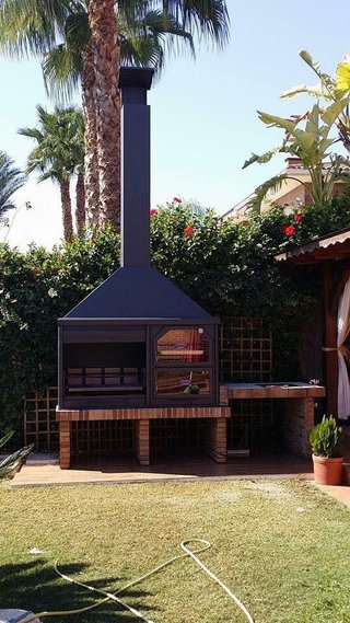 Barbacoa Profesional Chimeneas Acero C-31