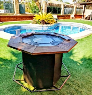 Barbacoa Profesional Chimeneas Acero C-31