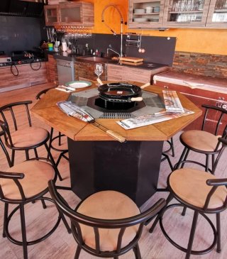 Barbacoa Profesional Chimeneas Acero C-31