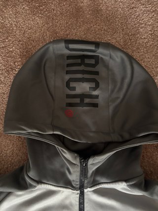Sudadera Hoodrich cremallera gris