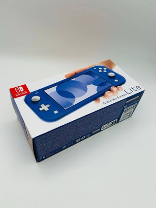 Nintendo Switch Lite Blu Completa Scatola CIB Cavi