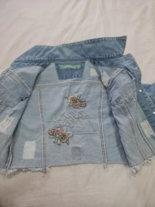 Chaqueta vaquera VITHALY bordada