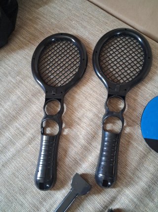 Accesorios Move PS3: Raquetas, Pistolas, Palas