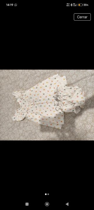 Ropa de bebé niña floral