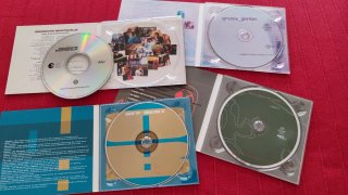 Lote de 4 CD: Chill Out, Acid Jazz, Down Tempo