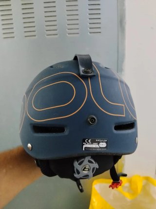Casco Esquí Snowboard Bolle Azul Naranja