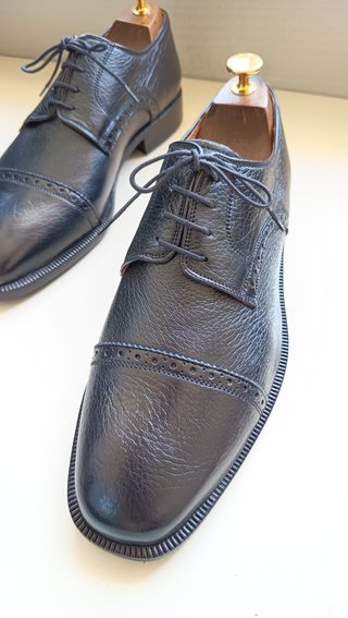 LUMILAND Derby Pelle Nera N.42