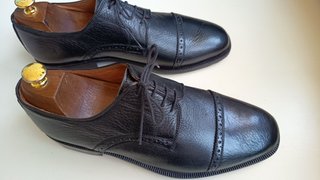 LUMILAND Derby Pelle Nera N.42