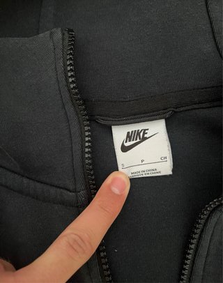 Nike Tech Fleece Sudadera con Capucha Negra