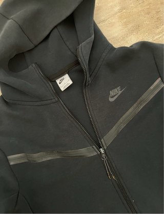 Nike Tech Fleece Sudadera con Capucha Negra