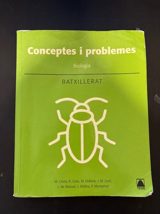 Libro de Biologia Bachillerato